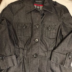 Lightweight Gray Sharp Styled Stretch Blazer